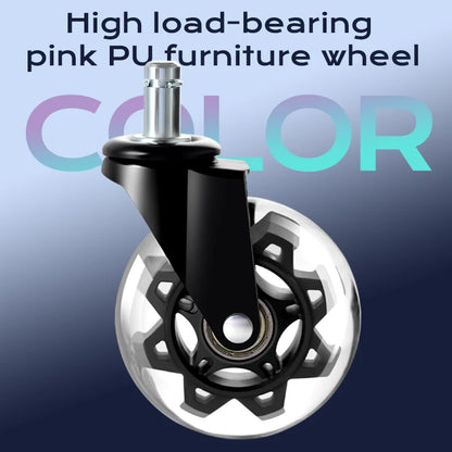 🌈 ColorFlow™ Premium Swivel Caster Wheel