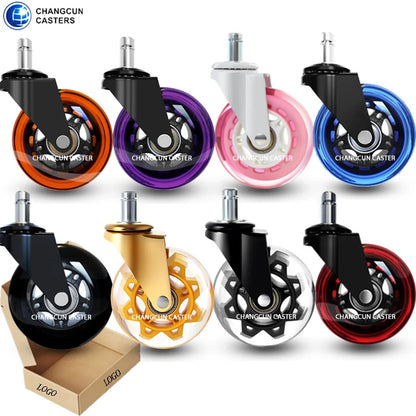 🌈 ColorFlow™ Premium Swivel Caster Wheel